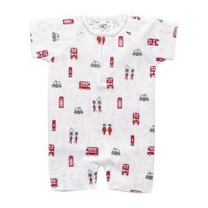London / Soldier Print Romper Playsuit 9m
